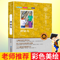 神秘岛 正版 小学生语文课外书文学经典名著 青少年版书初中学生阅读的课外书读物 凡尔纳科幻小说