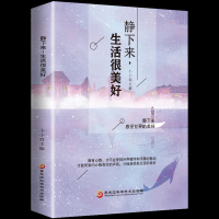静下来,生活很美好 都市身心灵修养实用书 修心养性情绪管理 心静则智生心乱则愚 女性的励志图书籍