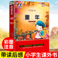 童年 彩图注音 世界名著小说6-10-12岁少儿图书 语文故事书小学生1-3年级课外书一年级课外书二年级儿童文学书籍