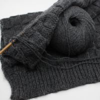 羊毛线团围巾线粗毛线羊绒线手工diy编织毛线球粗毛线棒针线送男友自织围巾线细毛线团