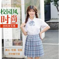jk制服jk制服不良少女新款日韩系班服水手服学生校服套装裙学院风女白衬衫格子裙jk制服