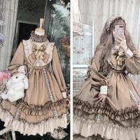 洛丽塔正版全套lo裙洋装公主裙 洛丽塔裙子全套日系可爱萝莉学生洋装连衣裙2019新款lolita软妹裙