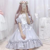 洛丽塔全套lo裙洋装公主裙 洛丽塔裙子内塔夏季lolita连衣裙lo裙日常装kc全套学生二次元