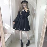洛丽塔全套lo裙洋装公主裙 萝莉裙女软妹洛丽塔黑暗系lolita裙子日常洋装连衣裙星空全套公主