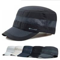 新款百搭男士加长帽檐帽子棒球帽男式直沿帽夏帽大号中老年男帽帽子男士夏季平顶帽韩版潮户外防晒遮阳帽速干太阳帽棒球帽鸭舌帽
