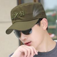 新款百搭男士加长帽檐帽子棒球帽男式直沿帽夏帽大号中老年男帽帽子男韩版潮夏天平顶帽防晒军帽太阳帽男士布帽遮阳帽休闲鸭舌帽