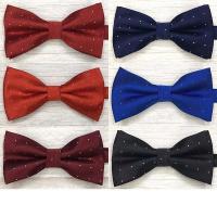 蝴蝶结领带男韩版潮流男士婚礼领结中学生校服领带演出配饰学院风暗红酒红色领结男结婚婚礼新郎伴郎领带小酒红黑色庆典蝴蝶结女潮