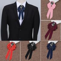 蝴蝶结领带男韩版潮流男士婚礼领结中学生校服领带演出配饰学院风英伦韩版潮领结男结婚伴郎新郎 高档领带别针JK蝴蝶结女领花配