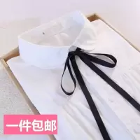 蝴蝶结领带男韩版潮流男士婚礼领结中学生校服领带演出配饰学院风韩版学院风手打自系飘带领结绳男女通用色JK蝴蝶结潮流领带学