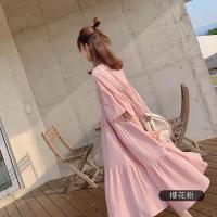 孕妇装夏装连衣裙2020新款宽松韩版清新时尚修身舒适高档网红潮妈孕妇夏装2020新款洋气欧货潮辣妈个性孕妇装夏天裙子春秋