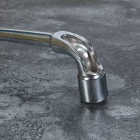 工业级L型套筒扳手7字型烟斗双头弯头穿孔外六角套筒烟斗扳手套装 8mm