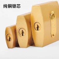 仿铜通开挂锁表箱锁机箱锁电力箱锁柜子锁信箱锁仓库锁小锁头防盗