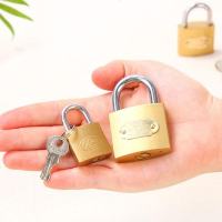 仿铜锁家用挂锁机箱锁防盗宿舍小锁头迷你电力箱柜子锁大锁锁具