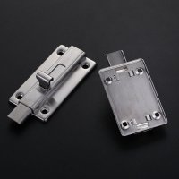 不锈钢插销门栓门扣插销锁卫生间加厚明装门插销左右插销木门 手动插销:2寸配送螺丝