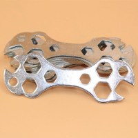 自行车扳手山地车多功能花片扳手多孔梅花修车维修工具死飞外六角