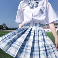 |不死川|jk制服套装格裙校服学生服女水手服jks衬衫学院风百褶裙