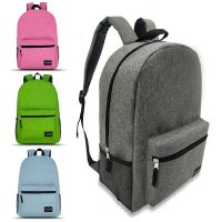 男女小学大容量双肩包初中韩版防水纯色学院风高中时尚简约休闲包