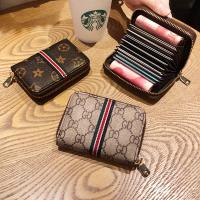 欧美驾驶证套拉链卡包女式男士风琴卡夹信用卡套小零钱包卡片包潮