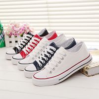 2020春季帆布鞋女学生韩版休闲平底低帮百搭板鞋原宿街拍网红女鞋