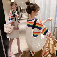 两件套套装裙子背带裙2020新款韩版春夏装连衣裙宽松夏季学生女潮