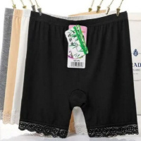 200斤胖妹妹安全裤防走光女夏大码三分五分保险裤莫代尔打底短裤