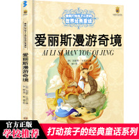 爱丽斯漫游奇境 打动孩子心灵的经典童话 6-12岁亲子共读勇敢真诚善良启蒙认知童书 儿童文学睡前漫画故事书