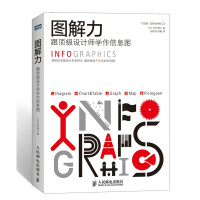 图解力(跟*设计师学作信息图) 木村博之 信息图形图表设计书 平面设计书籍 广告创意设计书 新闻杂志报纸设计 人民邮电出