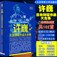 2020版 23年珍藏许巍吉他谱大全教材 许巍吉他弹唱作品大合集102首 带视频示范讲解 初学者入流行歌曲曲谱书籍