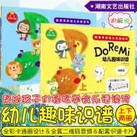 正版 Do Re Mi 幼儿趣味乐理全套上下册 儿童乐理启蒙教材 钢琴小提琴电子琴入音乐图书 五线谱认知初学乐理学习卡