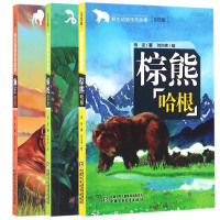 野生动物传奇故事3册 蟒蛇巴布+棕熊哈根+狮王科特 作者:雨街 著 儿童动物小说 出版社:中国少年儿童出版社P