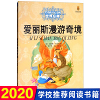 爱丽斯漫游奇境/打动孩子心灵的世界经典爱丽丝梦游仙境正版书原版原著 小学生课外阅读书籍三年级必读经典书目儿童读物8一12