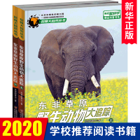 东非草原野生动物大追踪上下探秘大自然丛书我们爱科学6-7-8-9-10-12岁少年儿童科普读物 一二三四五年级小学生课外