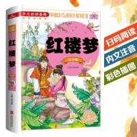 正版 红楼梦 曹雪芹著 彩图注音版 四大名著 学生读 世界经典文学名著 中国古典小说 语音回放单电池海外摄
