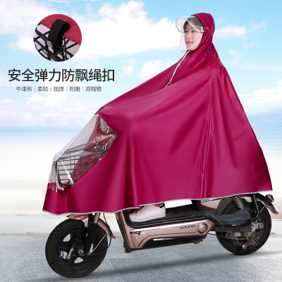 电动车雨衣长款全身单双人骑电瓶摩托自行车专用雨披男女加大加厚