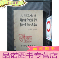 正 九成新大型发电机绝缘的运行特性与试验