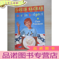 正 九成新英文书 LOUIS SACHAR Marvin Redpost Class President