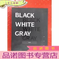 正 九成新黑,白,灰 平面设计 中英版 硬