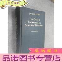 正 九成新The Oxford Companion to American Literature 英文书 16开 9