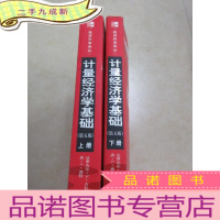 正 九成新计量经济学基础 第5版 上下册 书内有字迹画线