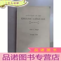 正 九成新外文书 英语史 A HISTORY OF THE ENGLISH LANGUAGE(共438