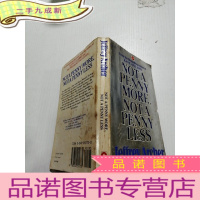 正 九成新NOT A PENNY MORE NOT A PENNY LESS(一分不多,一分不少)外文版