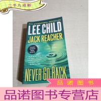 正 九成新LEE CHILD A JACK REACHER NOVEL NEVER GO BACK