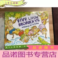 正 九成新Five Little Monkeys Sitting in a Tree 五只小猴子坐在树上