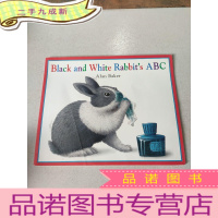 正 九成新Black and white Rabbit's ABC:黑色的和白兔的abc