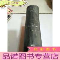 正 九成新THE ANALYST(分析师)1972. NOS.1150-1161 vol.97(英文)