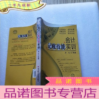 正 九成新会计记账技能实训[有少量水渍 请看图]