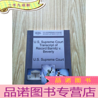 正 九成新U.S.Supreme Court Transcript of Record Barnitz v. Beve