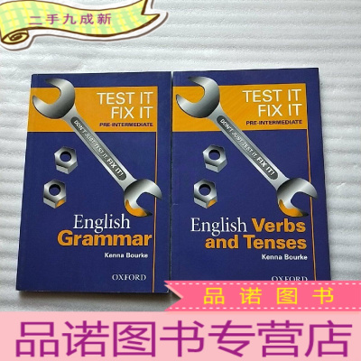 正 九成新TEST IT FIX IT:English Grammar、English Verbs and Tense