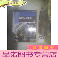 正 九成新unlock reading &amp; writing skills 3 /解锁阅读和写作技能3