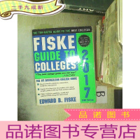 正 九成新FISKE GUIDE TO GOLLEGES 2017/2017年费斯克高尔夫指南(A01).